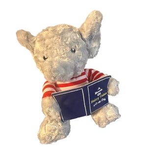 Cuddle Barn Cute Storytelling Elliot the Elephant Animatronic 5 Stories Plush